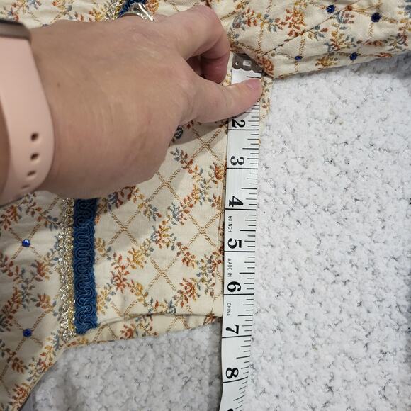 Halloween Costume Medieval Renaissance Corset Bodice Shirt Cropped Short Top XS - Picture 6 of 7